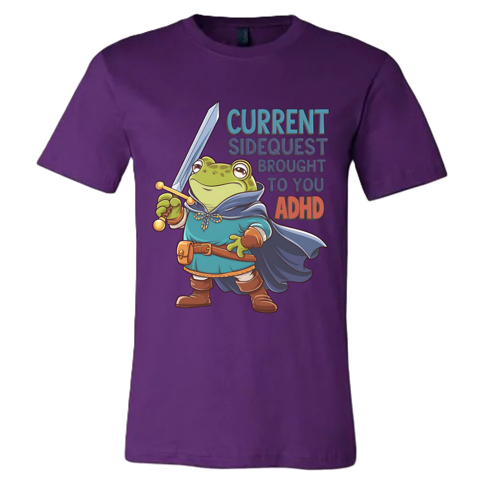 Currect Sidequest Brought to You by ADHD