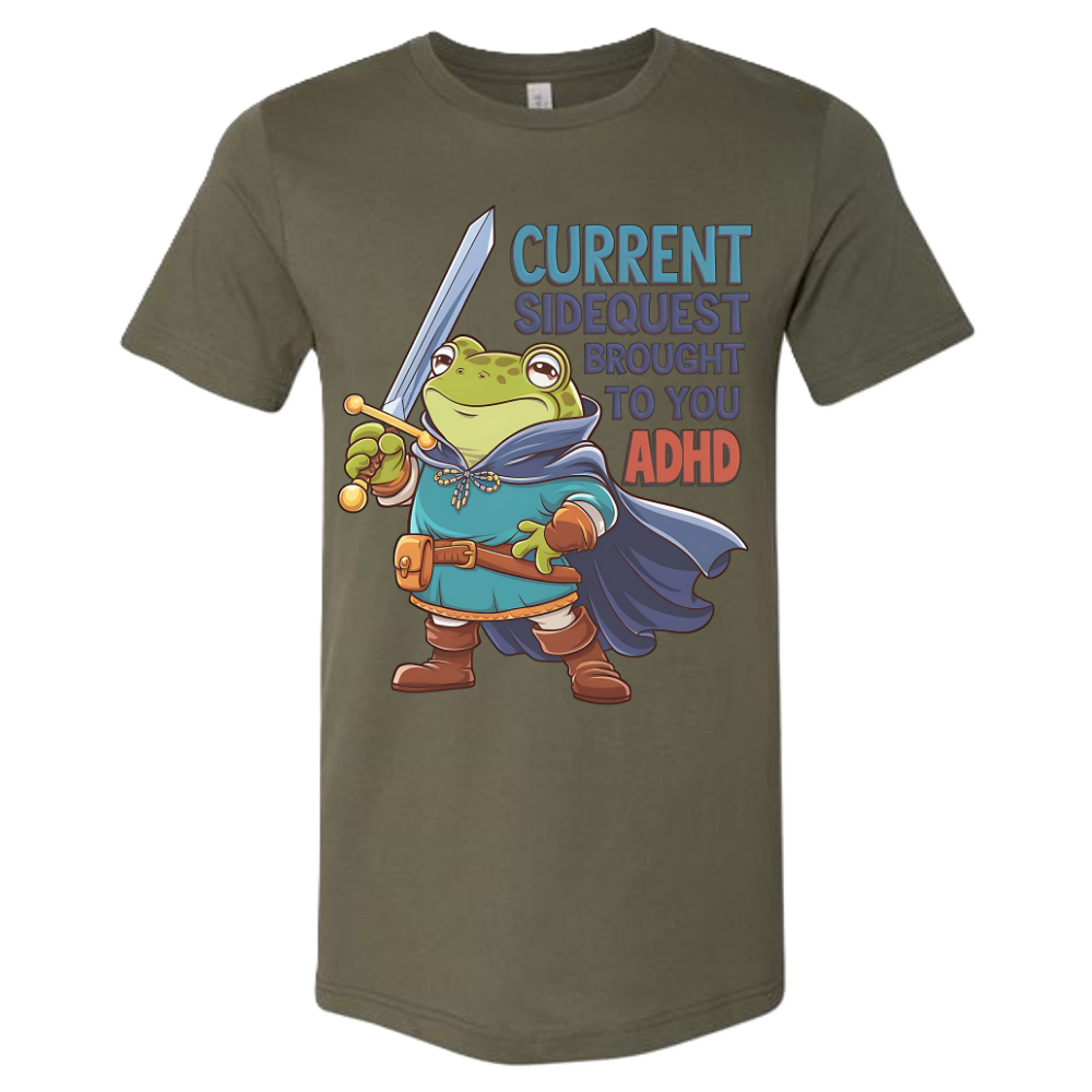 Currect Sidequest Brought to You by ADHD